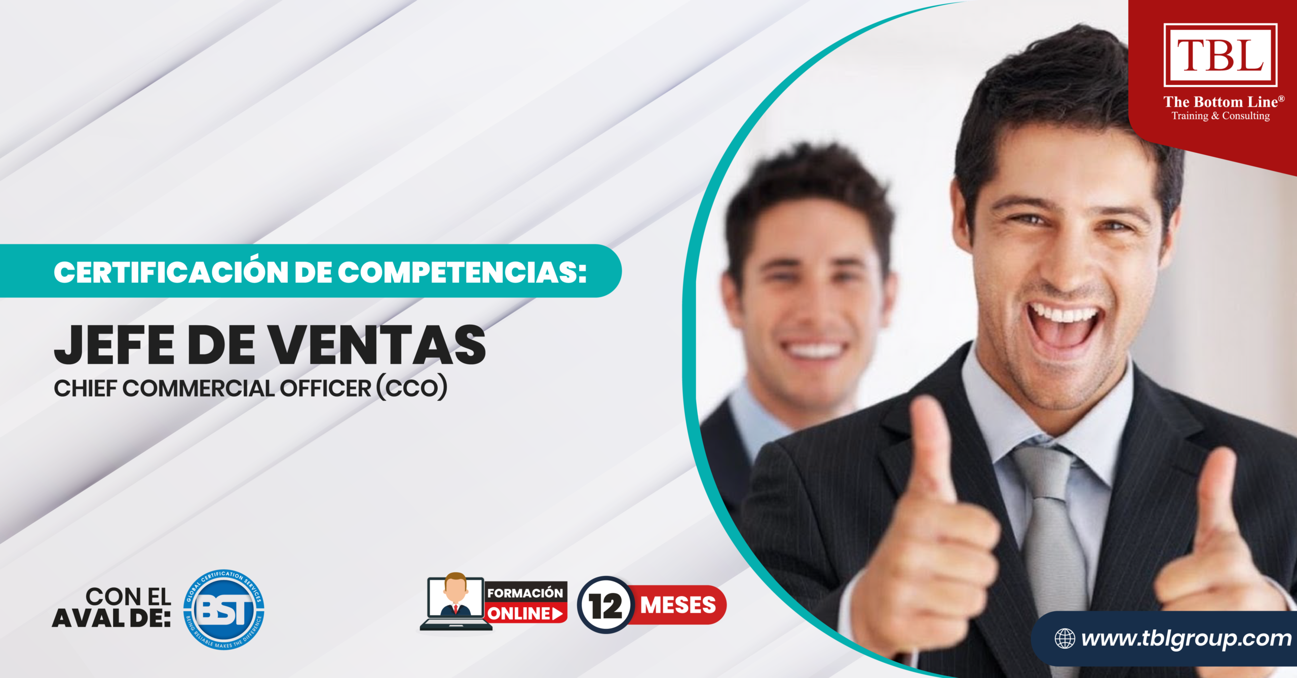 Jefe de Ventas / Chief Comercial Officer (CCO)
