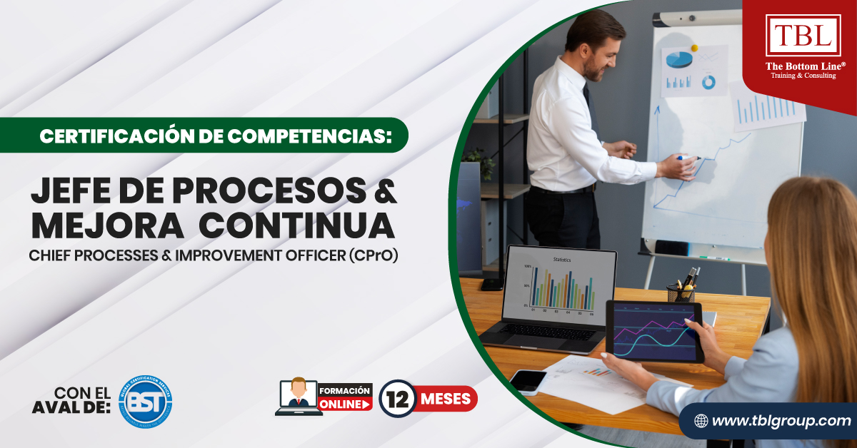 Jefe de Procesos y Mejora Continua / Chief Processes & Improvement Officer (CPrO)