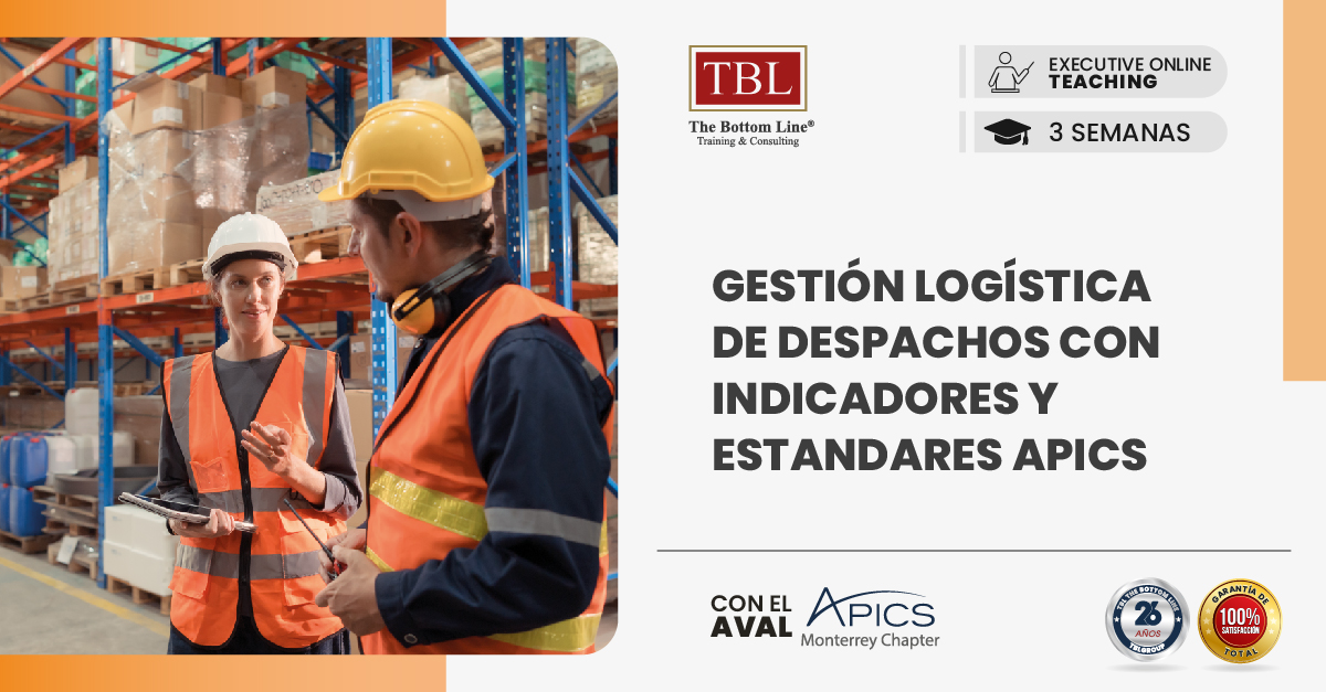 REDES - GESTION LOGISTICA DE DESPACHOS CON INDICADORES Y ESTANDARES APICS 2026-04
