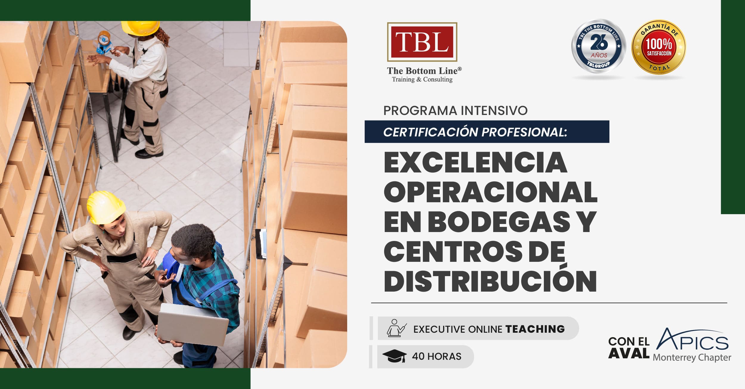 EXCELENCIA OPERACIONAL EN BODEGAS Y CENTROS DE DISTRIBUCION